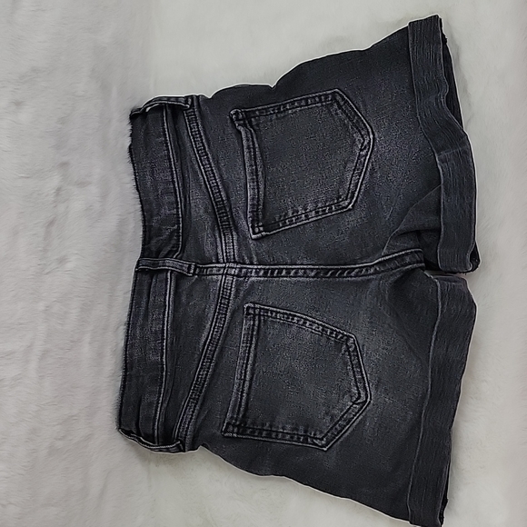 GAP Kids Denim Black Shortie High Rise Size 10 - Picture 6 of 6